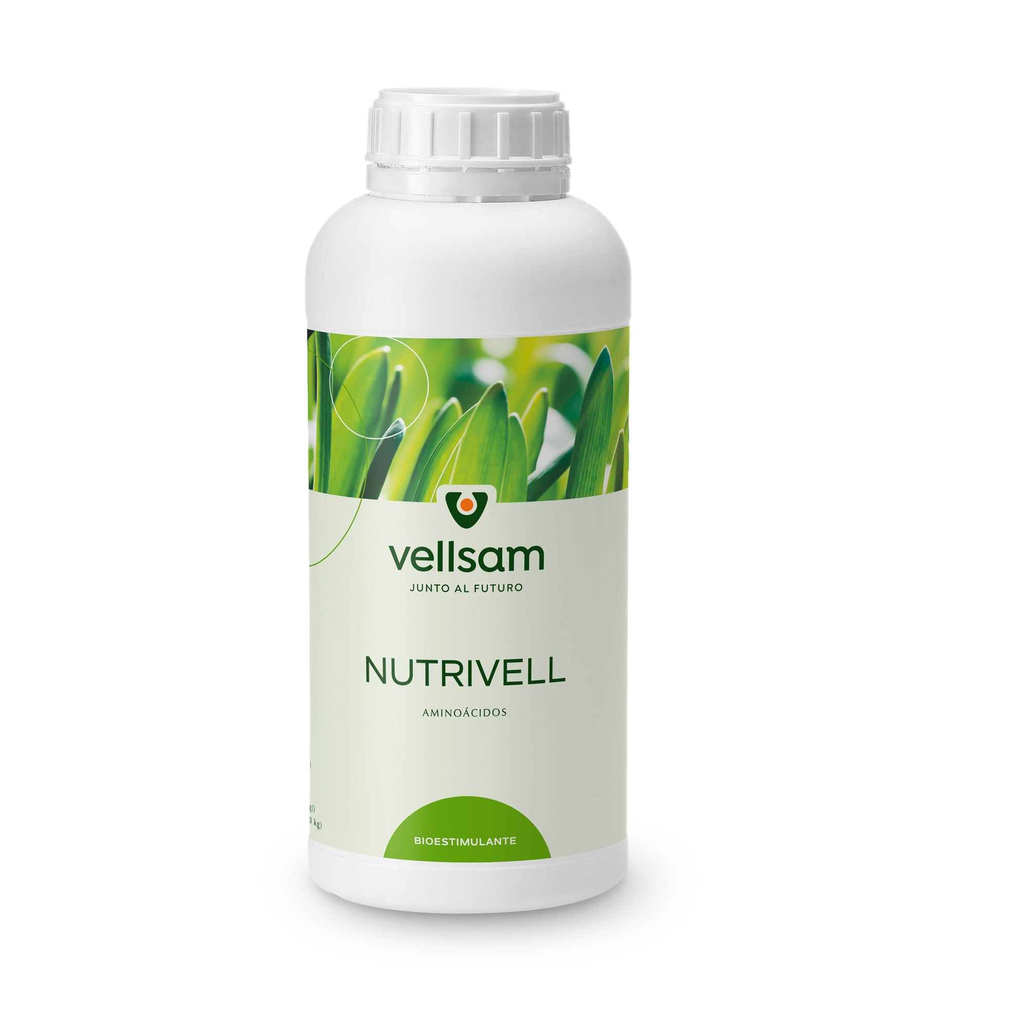 Nutrivell - Неизоставни производ у интензивној производњи. То је течни биостимулатор чија се главна активна материја састоји из слободних аминокиселина (Л-цистеин и Л-метионин) које се понашају као активатори физиолошких процеса у биљкама.